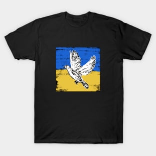 Dove of peace. Support Ukraine T-Shirt